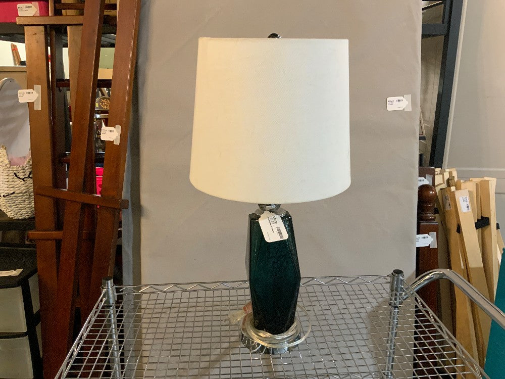 Glass Lamp w/ Shade